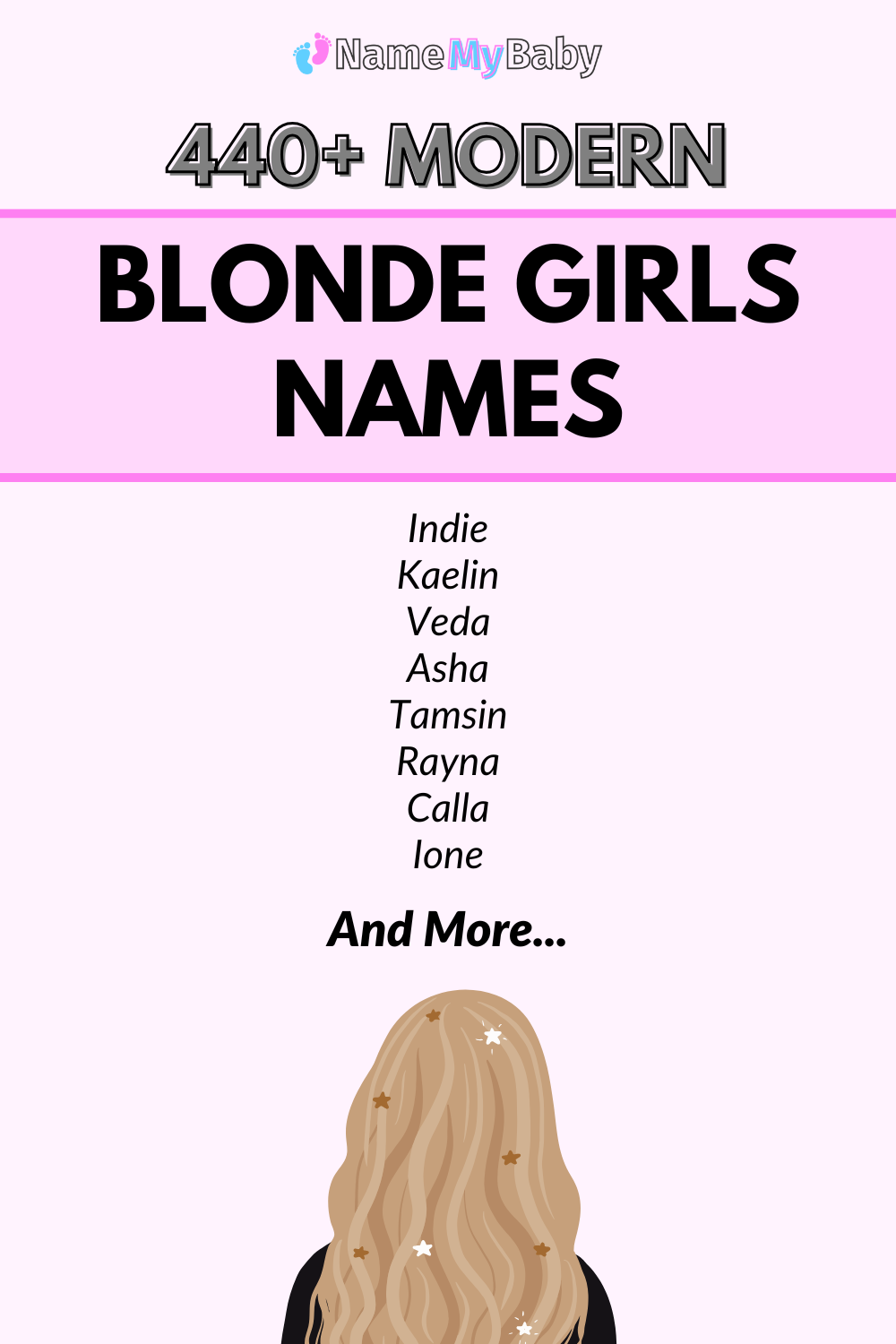 440+ Blonde Girls Names Name My Baby