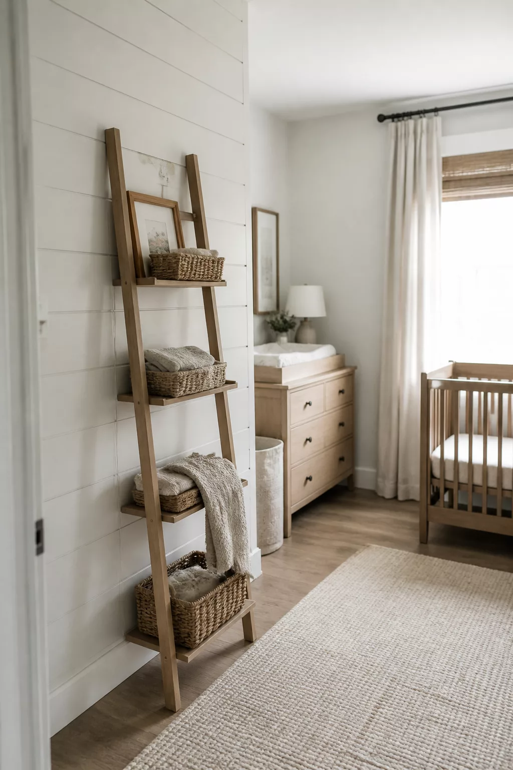 Ladder Shelf Styling Station